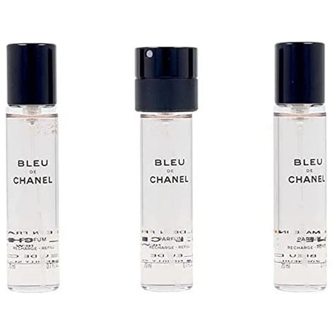 CHANEL Bleu Eau de Parfum Twist & Spray 3 Refills x 20ml